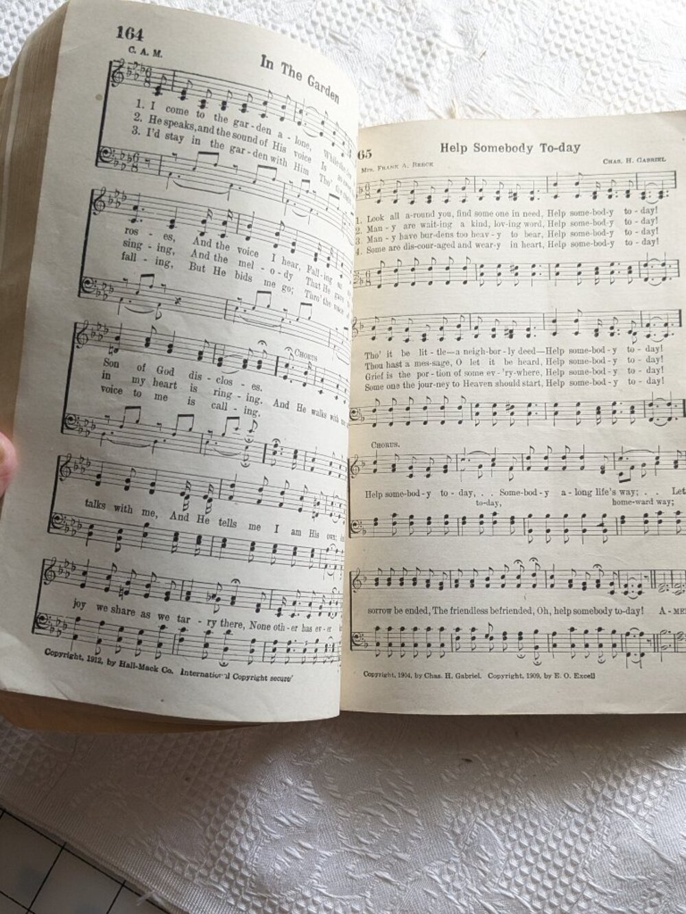 Cokesbury Hymnal 1923 Church Hymn Book Softback Antique Victorian - Picture 10 of 11